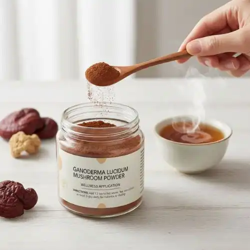 Ganoderma Extract Powder Reishi Mushroom Herbal Supplement